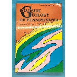 Book Roadside Geology of Pennsylvania by Bradford B. Van Diver